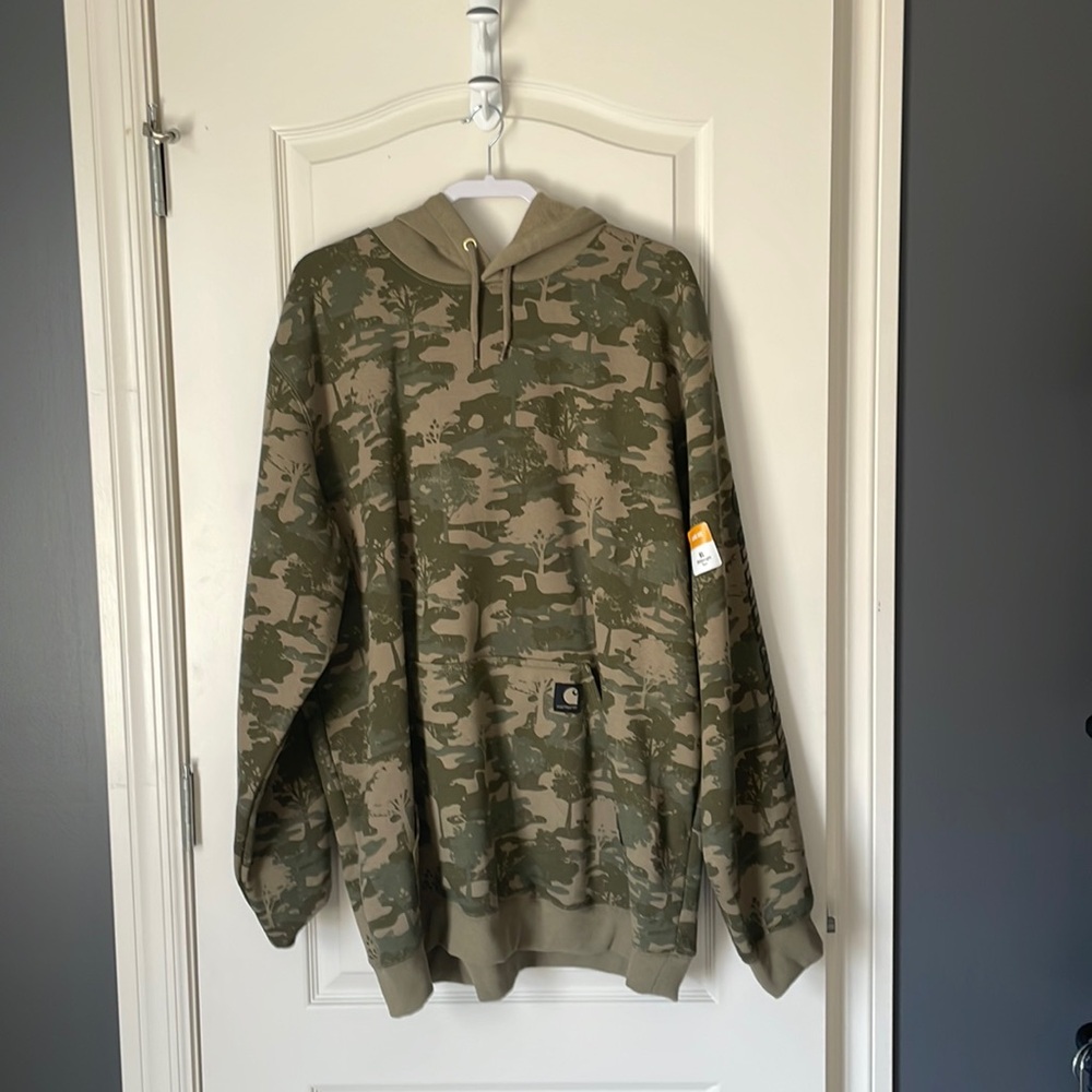 Cathartt Camo Midweight Hoodie